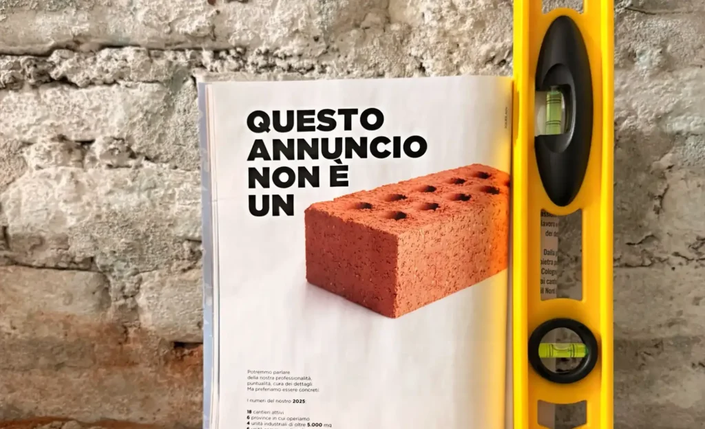 SQUEE per Costruzioni Ruffo: un’ADV allineata a un nuovo stile di comunicazione.